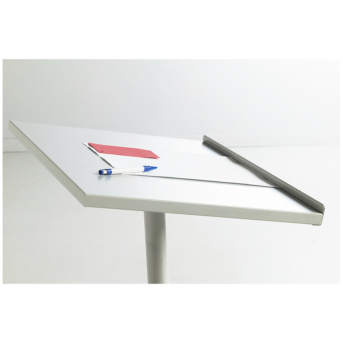 Pedestal desk, height adjustable – SMIT VISUAL (Product illustration 3)-2