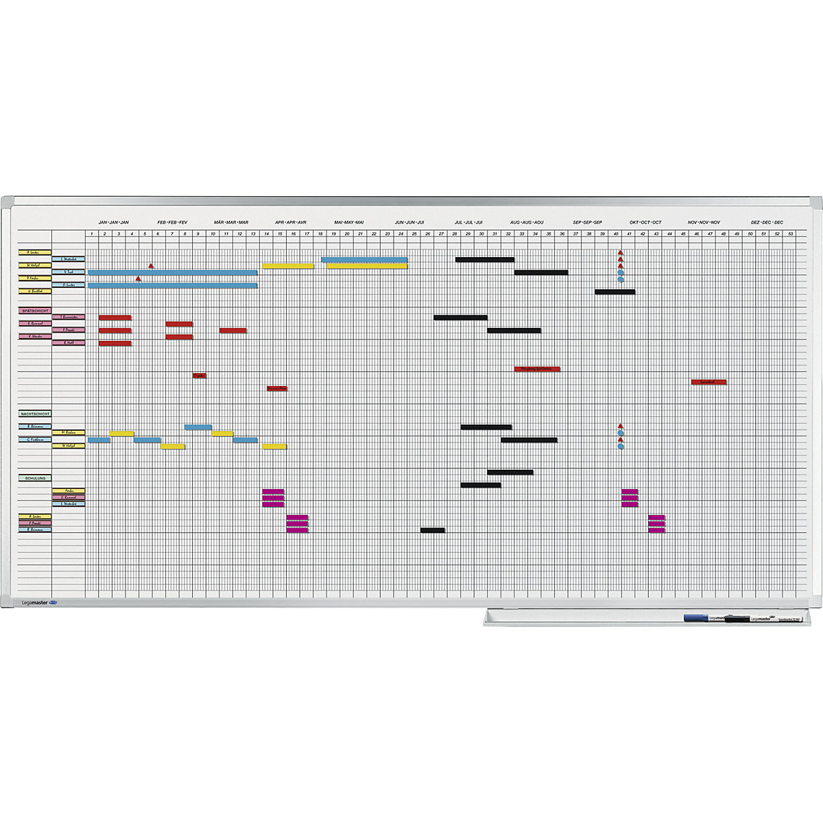 Professional yearly planner – Legamaster (Product illustration 4)-3