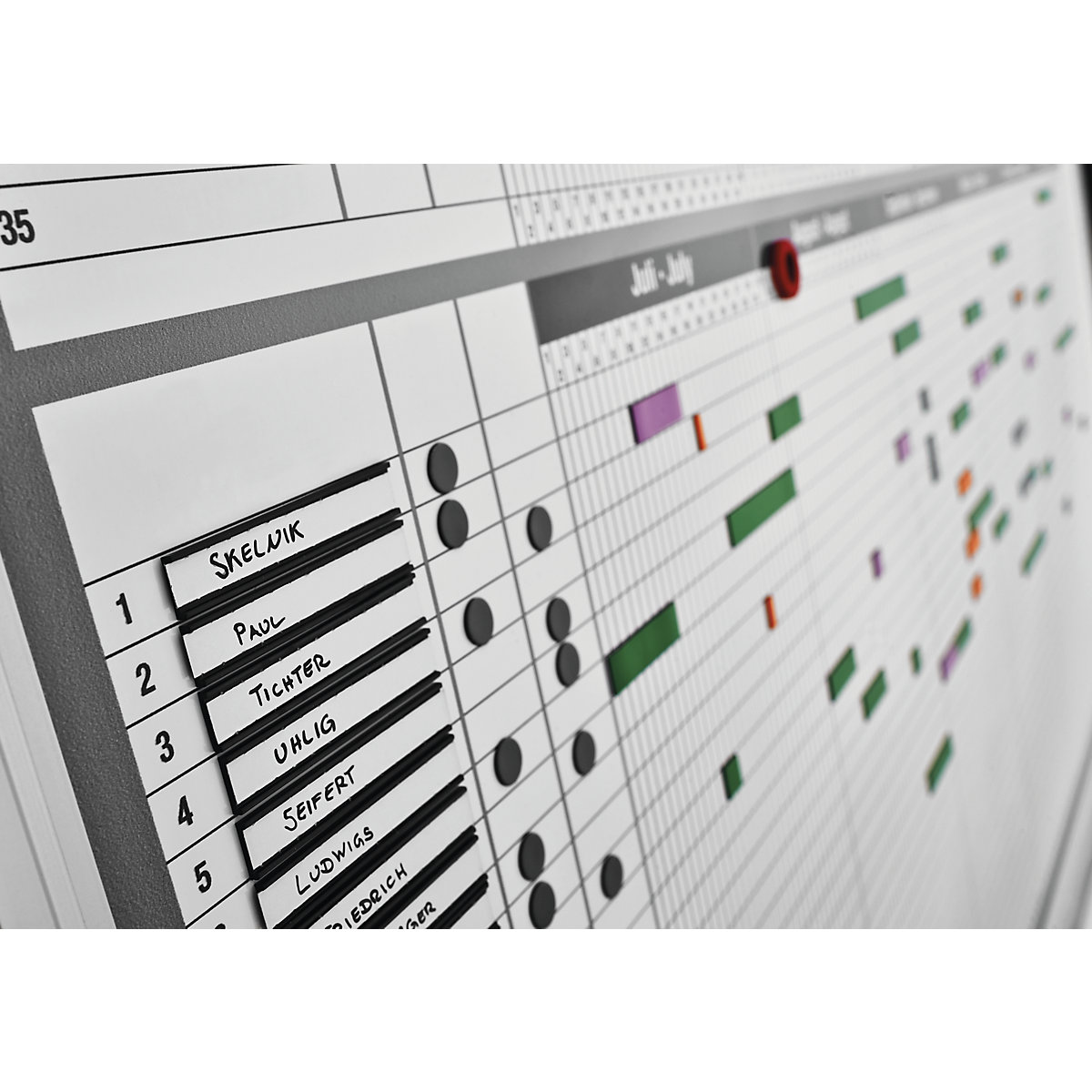 Staff and project planner set – magnetoplan (Product illustration 2)-1
