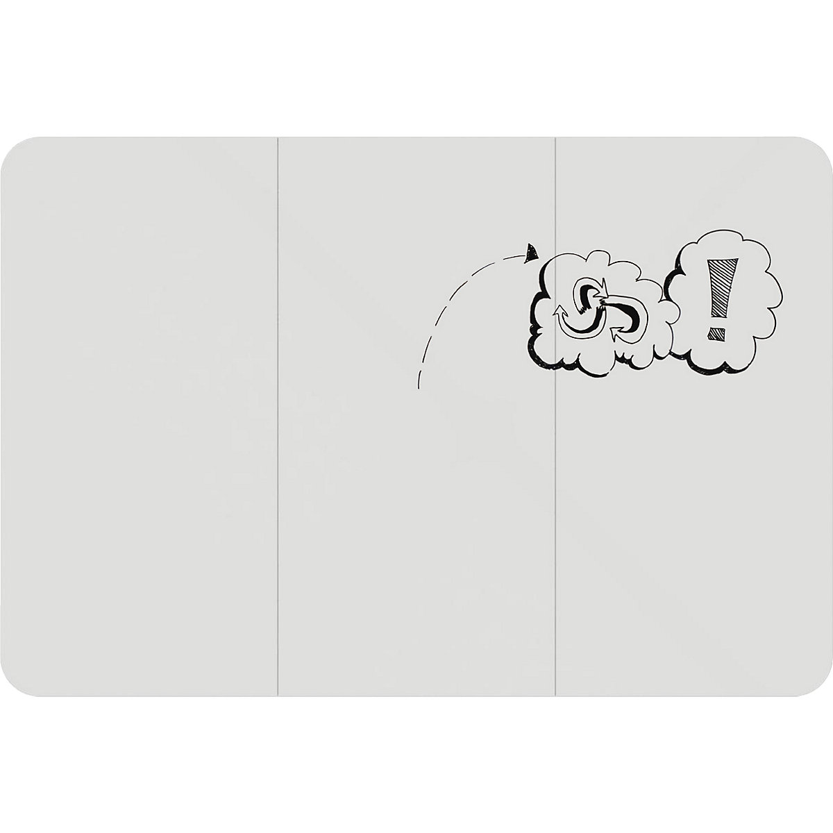 VisuWall designer XXL whiteboard - Chameleon