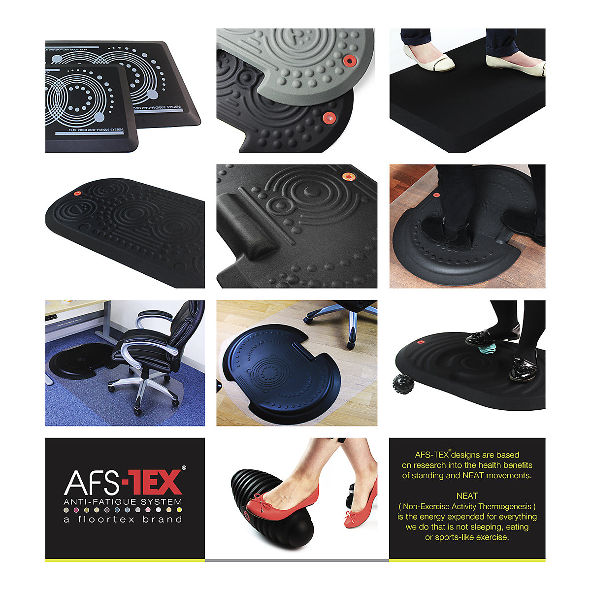 Floortex AFS-TEX 4000X Anti-Fatigue Mat (Product illustration 9)-8