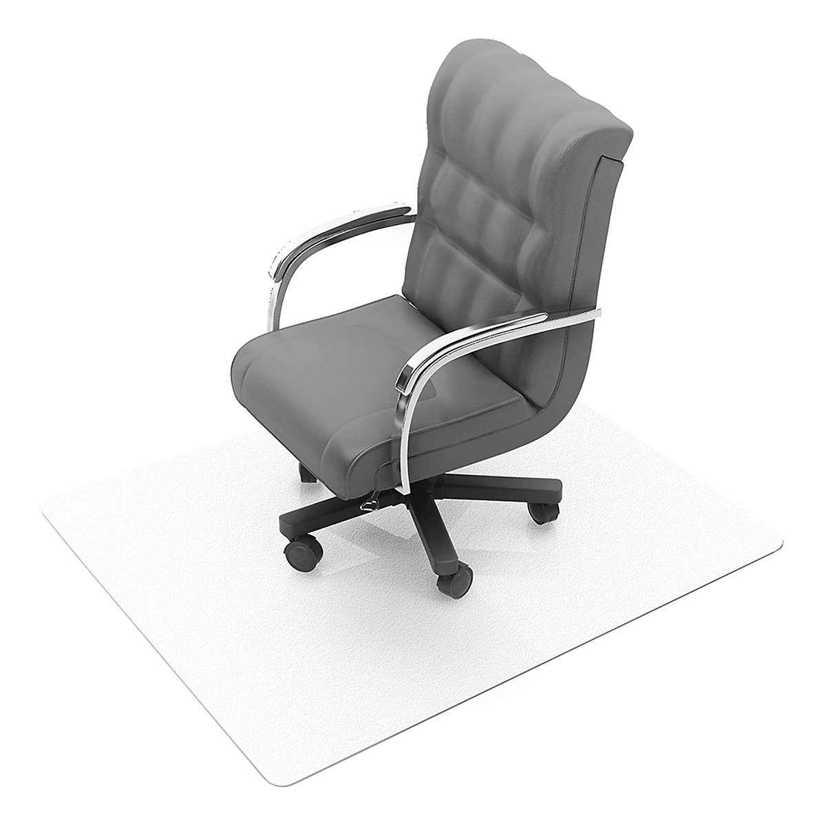 Ultimat Polycarbonate Rectangular Carpet Chair Mat (Product illustration 5)-4