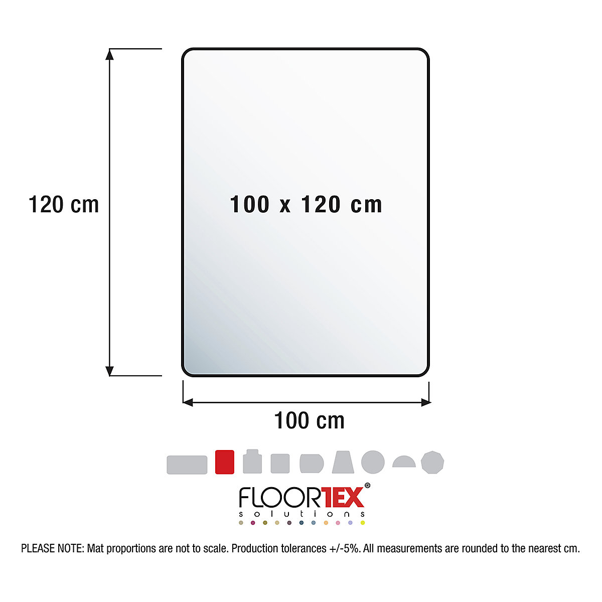 Ultimat Polycarbonate Rectangular Carpet Chair Mat (Product illustration 10)-9