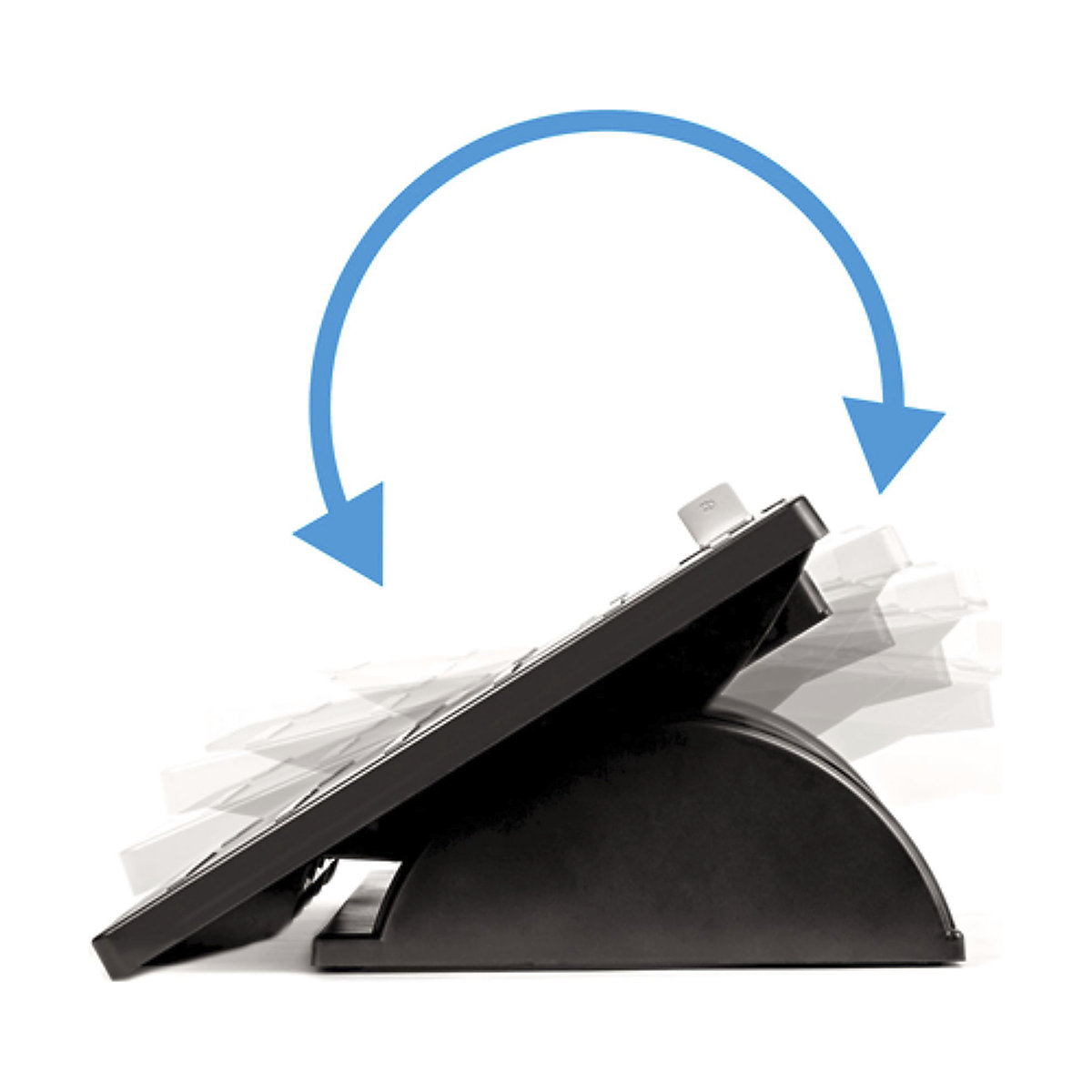 Fellowes Office Suites Microban Adjustable Foot Support (Product illustration 3)-2