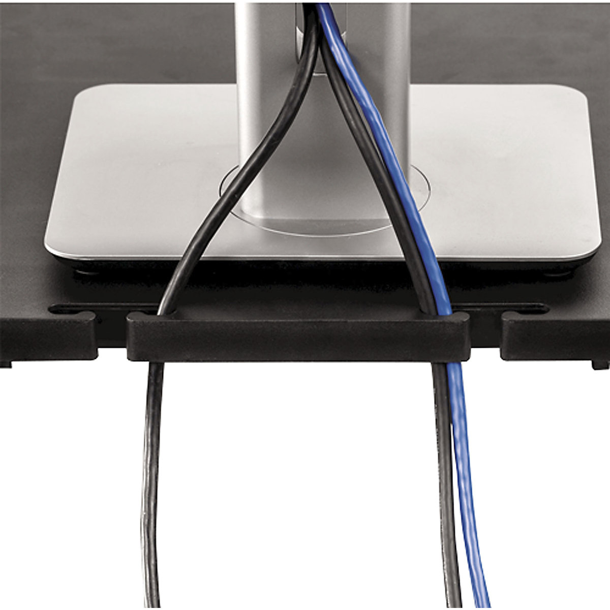 Fellowes Graphite Standard Monitor Riser (Product illustration 5)-4