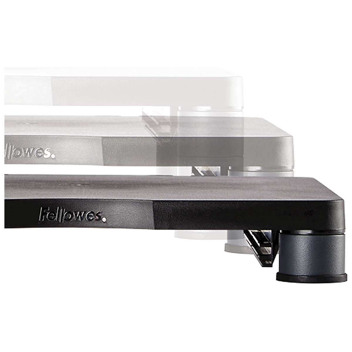 Fellowes Graphite Standard Monitor Riser (Product illustration 3)-2
