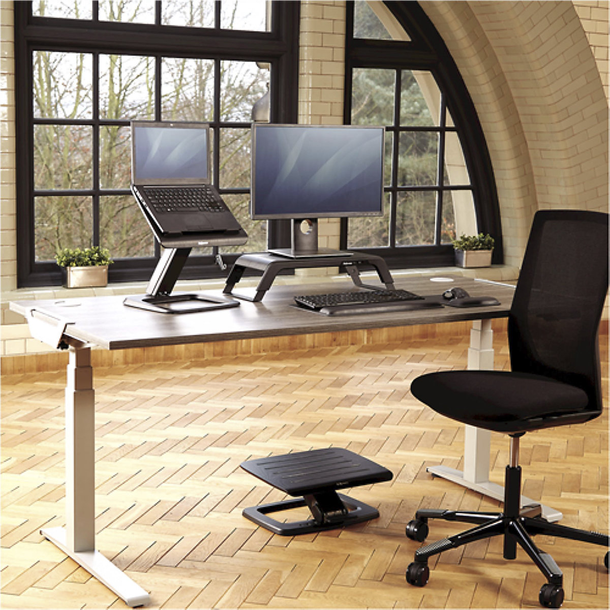 Fellowes Hana Monitor Support (Product illustration 7)-6