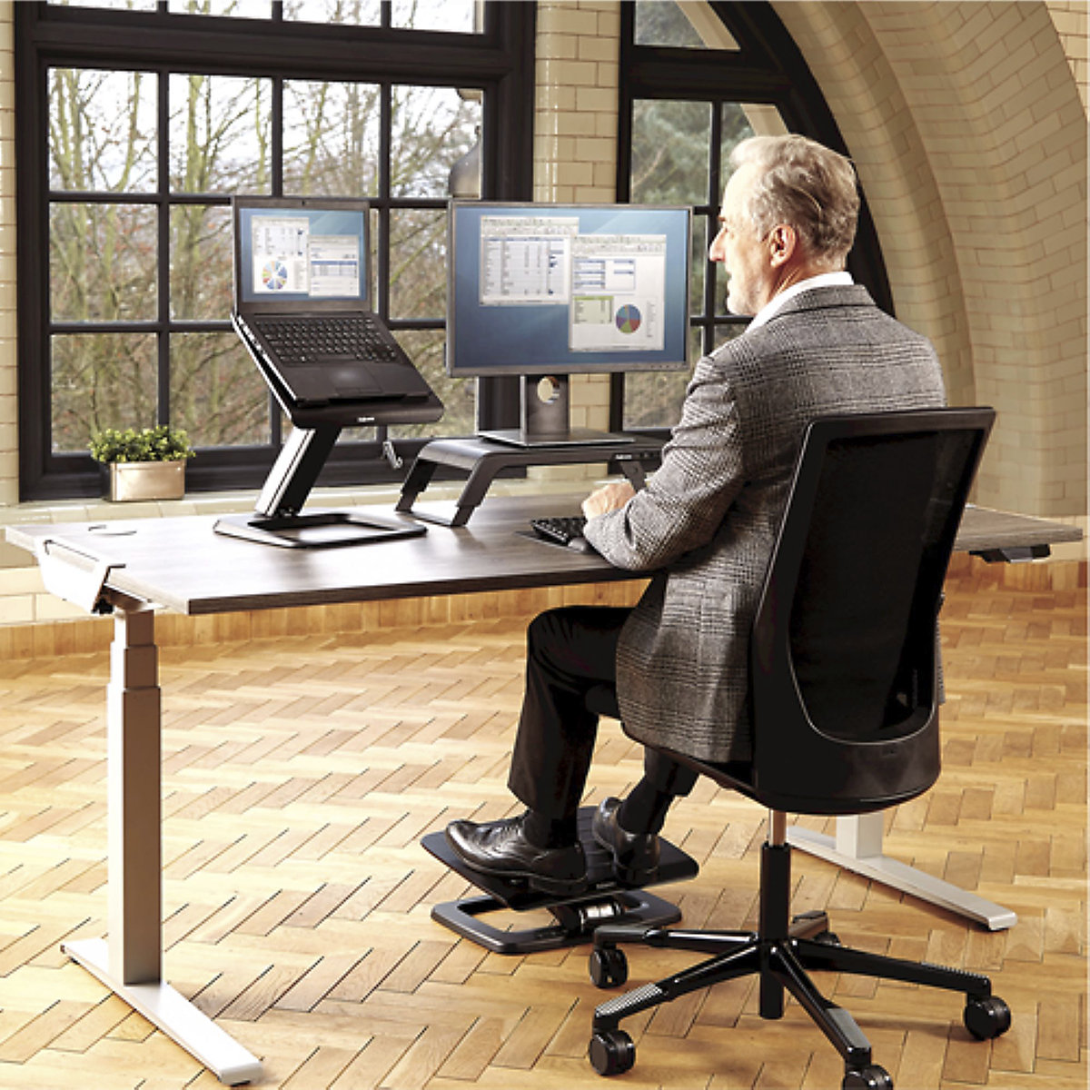 Fellowes Hana Monitor Support (Product illustration 11)-10