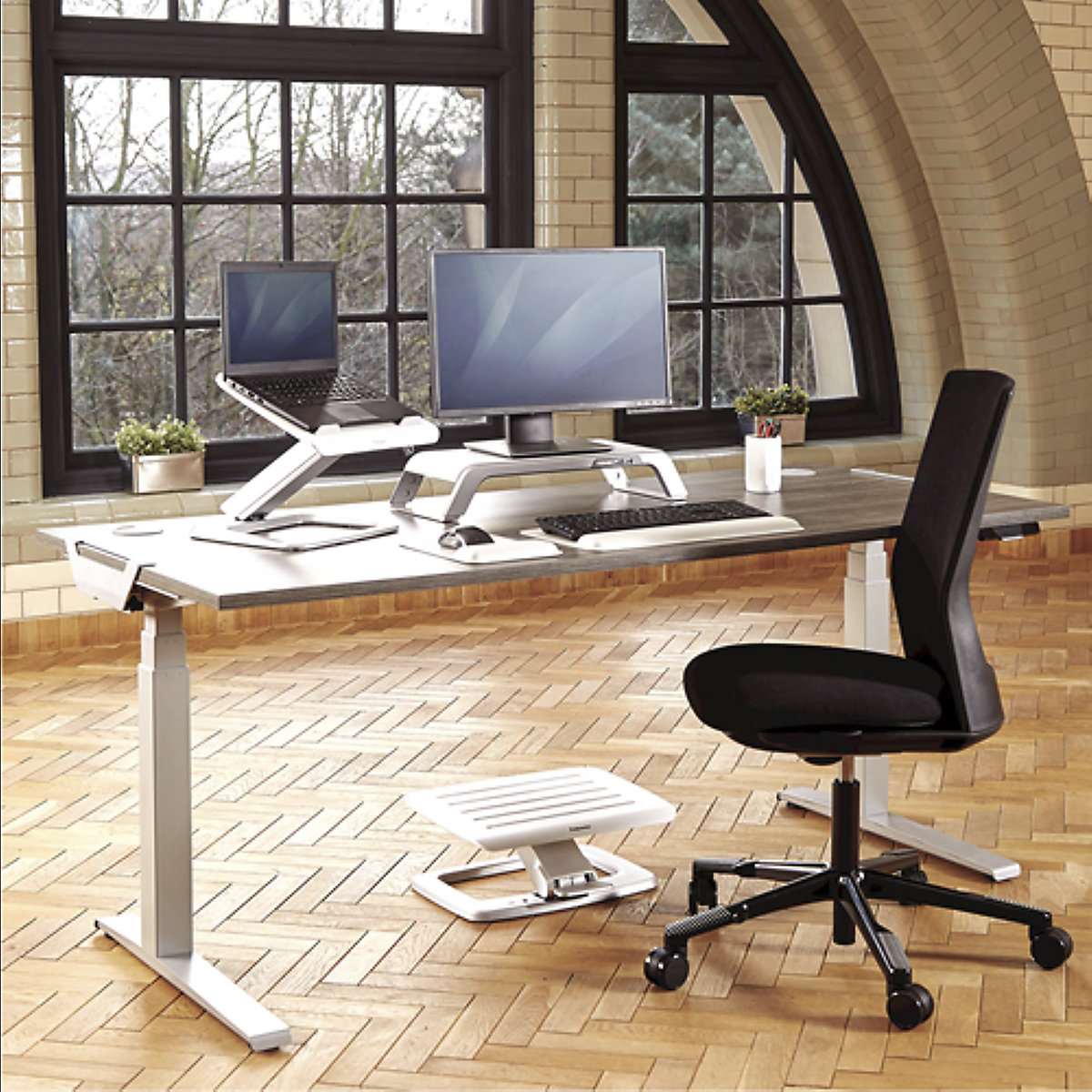 Fellowes Hana Monitor Support (Product illustration 8)-7