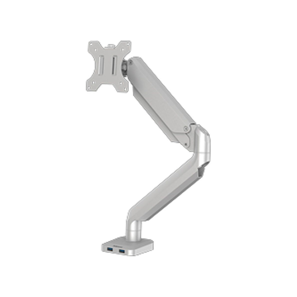 Fellowes Platinum Series Single Monitor Arm, Fellowes Platinum Series Single Monitor Arm, Fellowes Platinum Series Single Monitor Arm | Silver-4