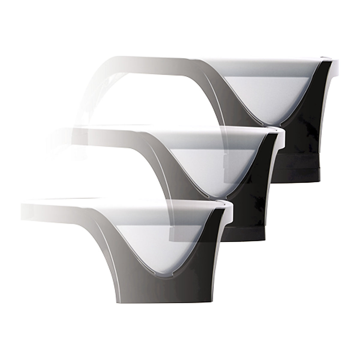 Fellowes Smart Suites Adjustable Monitor Riser (Product illustration 5)-4