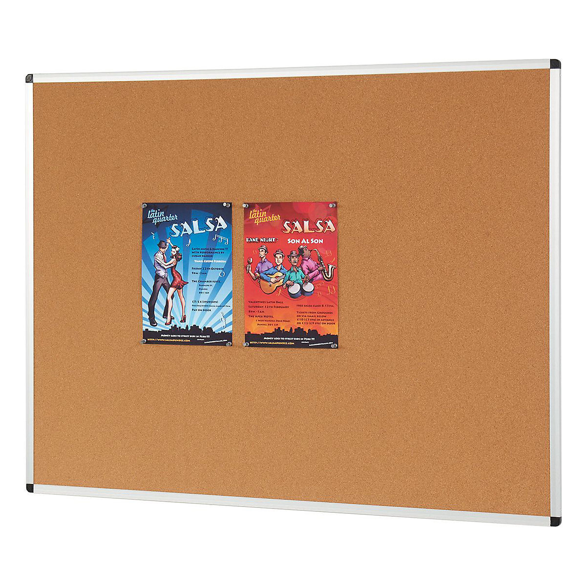 Aluminium Framed Cork Noticeboard