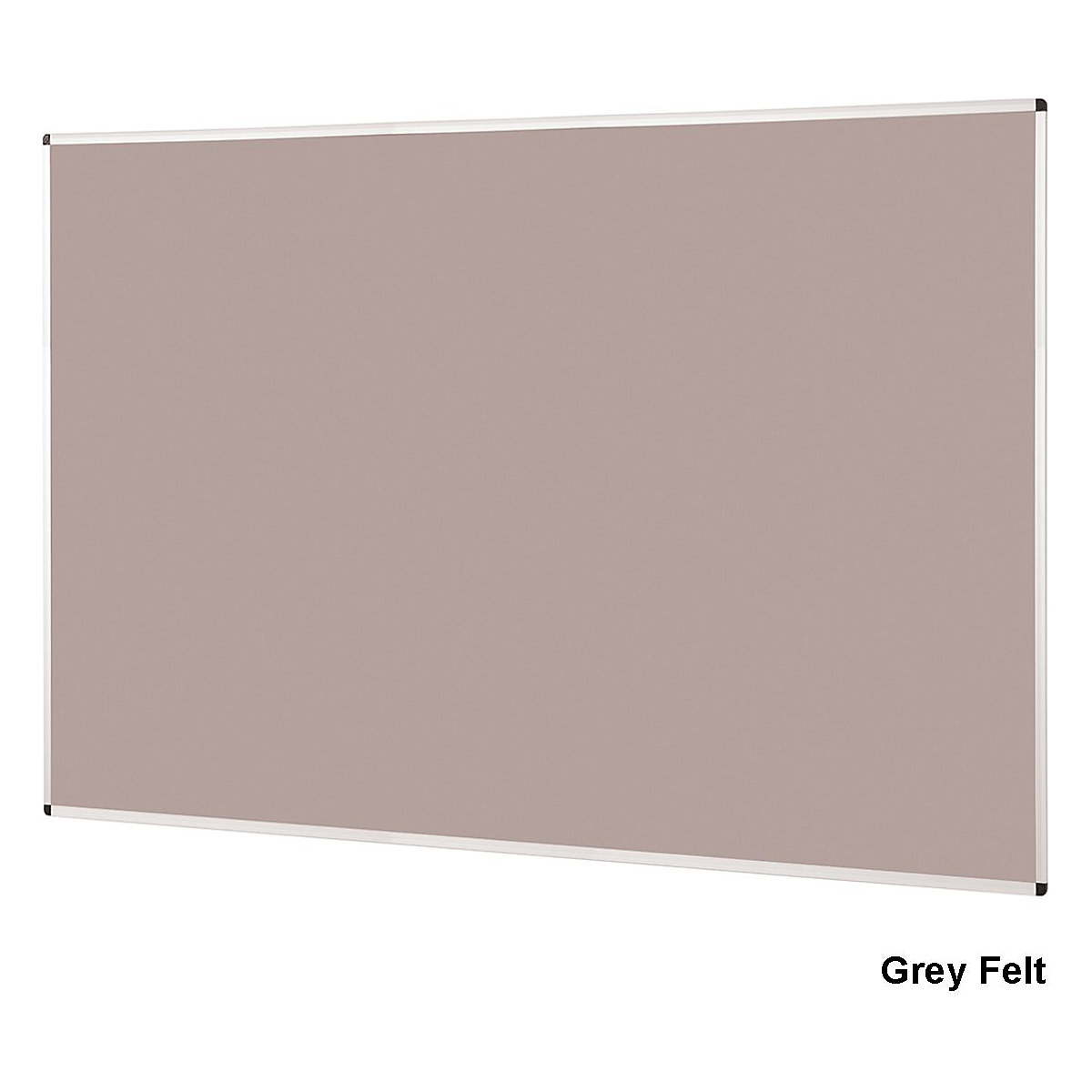 Aluminium Framed Felt Noticeboard 1200 x 1800 mm (Product illustration 6)-5