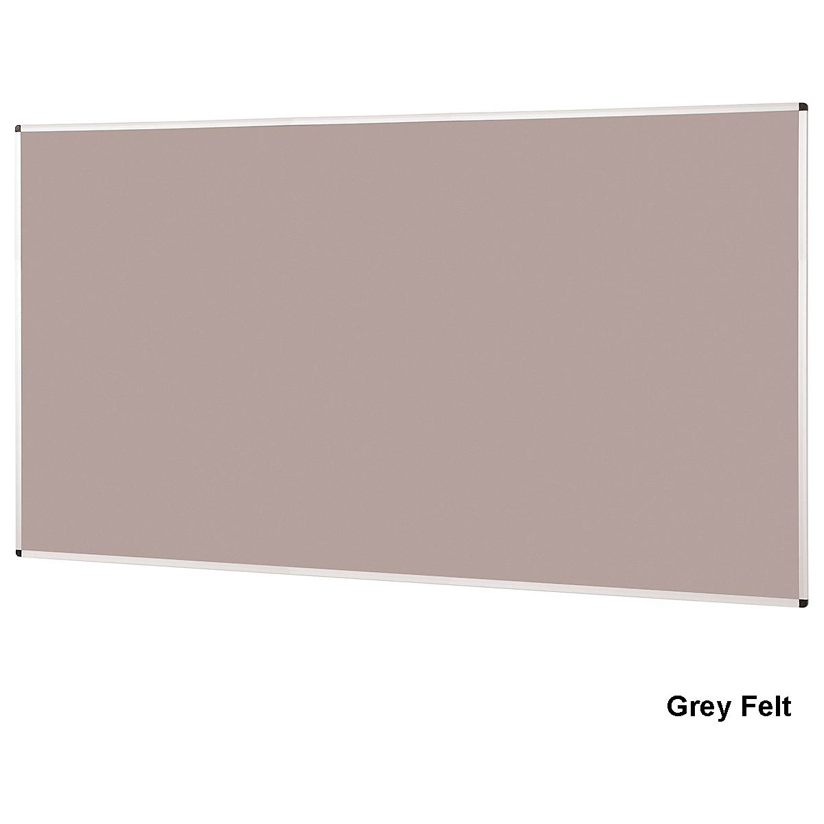 Aluminium Framed Felt Noticeboard 1200 x 2400 mm (Product illustration 6)-5