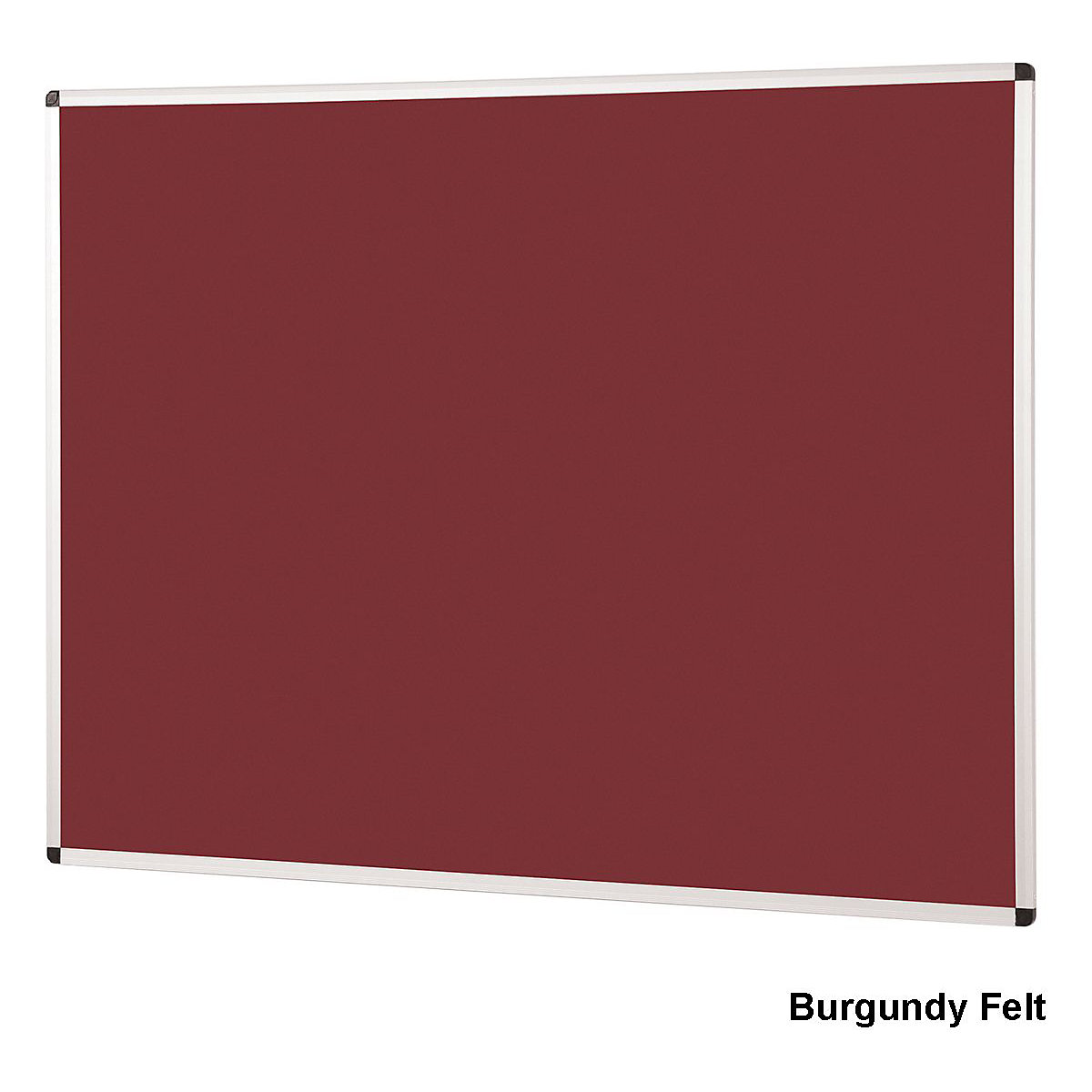 Aluminium Framed Felt Noticeboard 900 x 1200 mm
