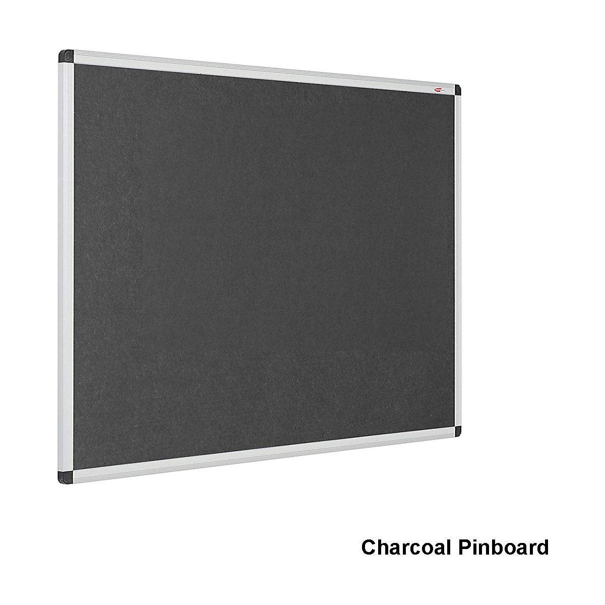 Eco-Colour Flame Retardant Aluminium Framed Noticeboard | 600 x 900 mm (Product illustration 4)-3