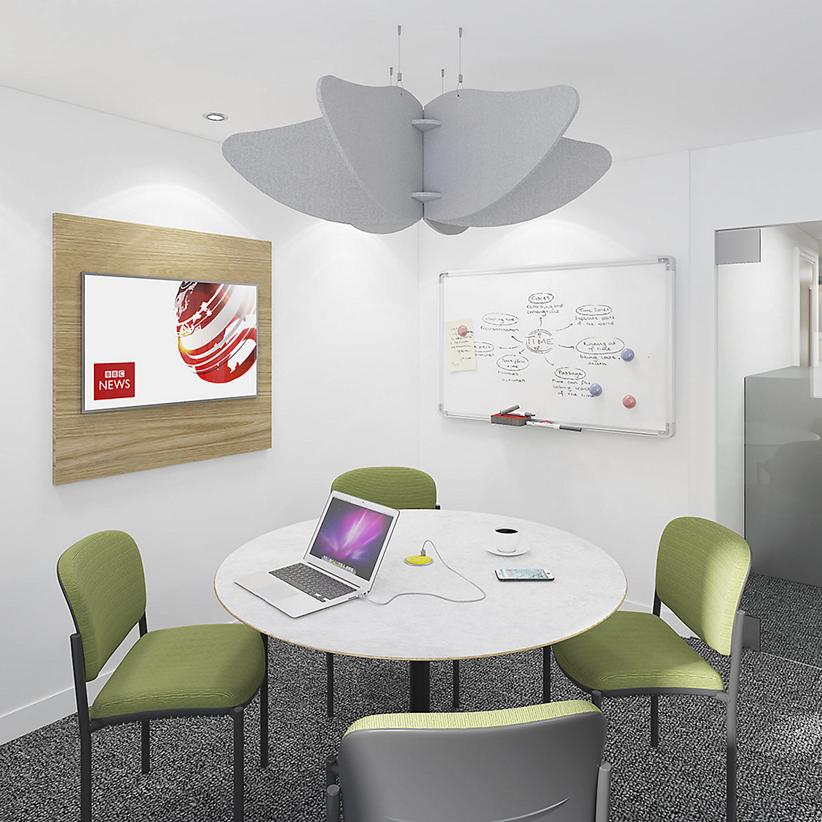 Acoustic Suspended Ceiling Rafts
