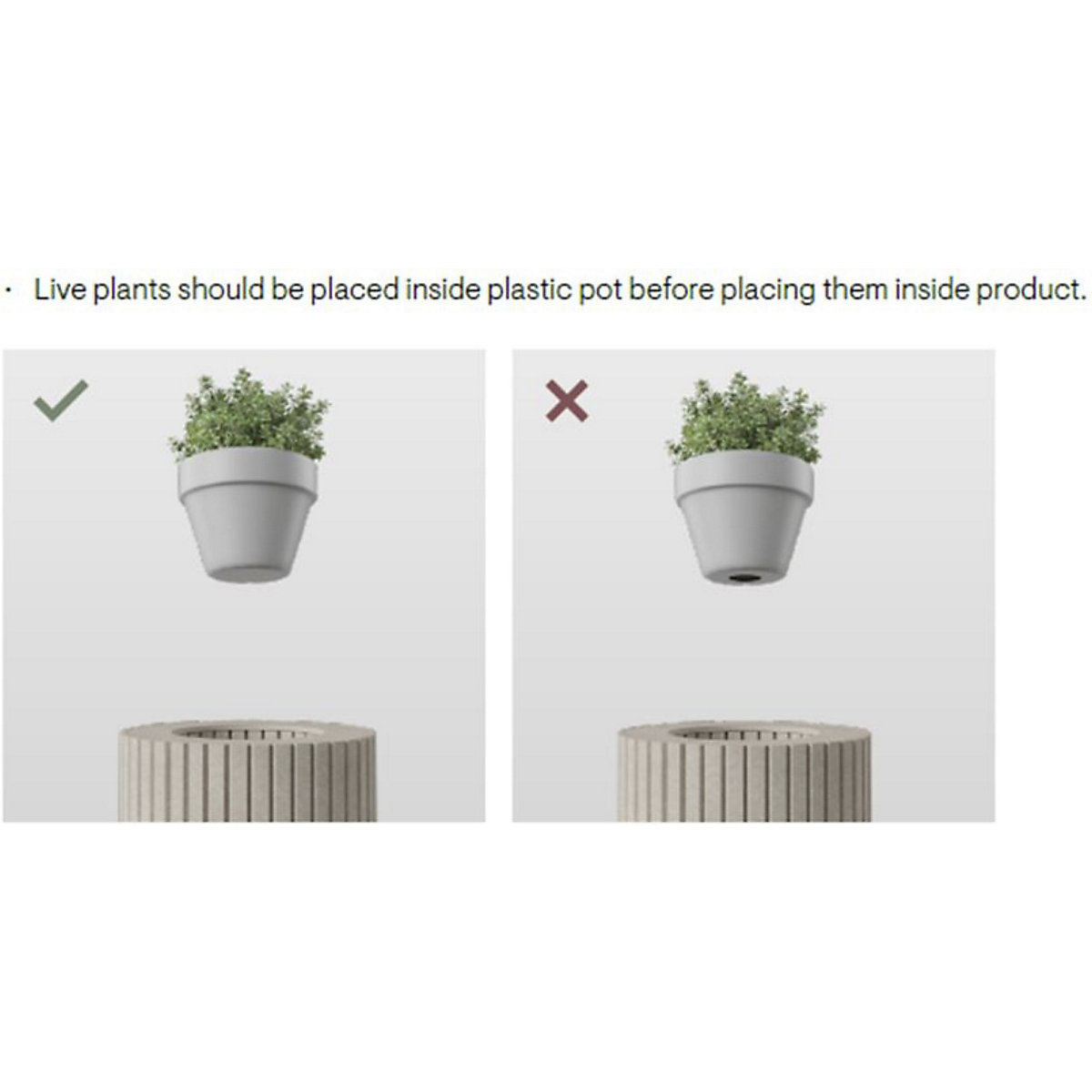 Nirvana PET Planter Acoustic Column (Product illustration 16)-15