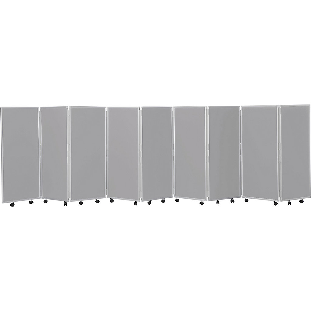 Concertina 9 Panel Mobile Display & Room Dividers | BiGDUG
