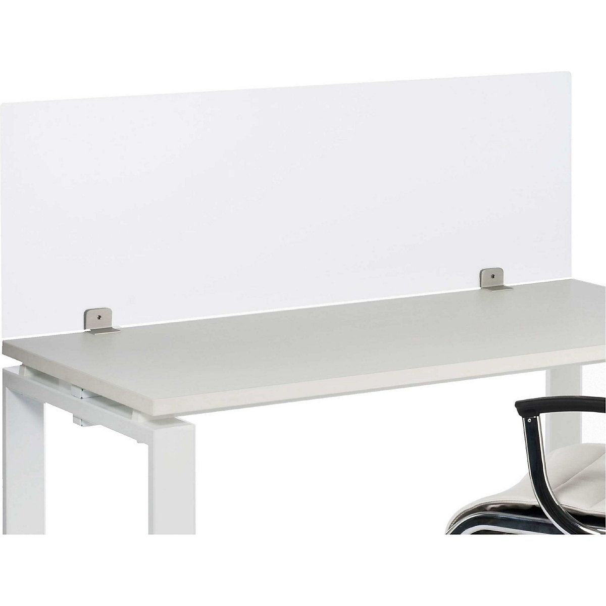 Defense Frameless Glazed Desktop Screens