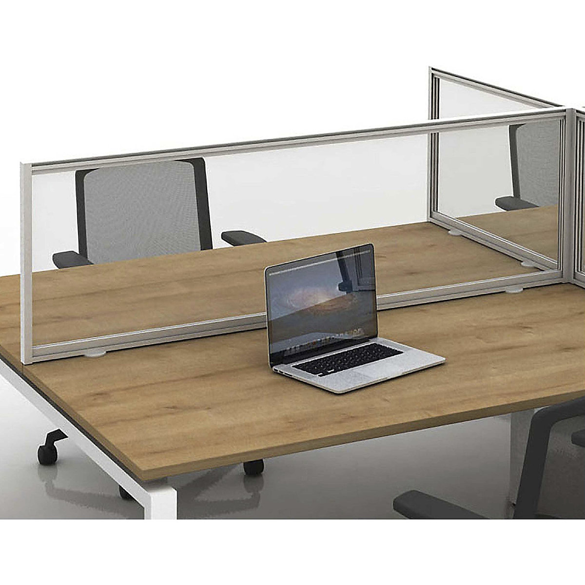 Defense Glazed Desktop Screens