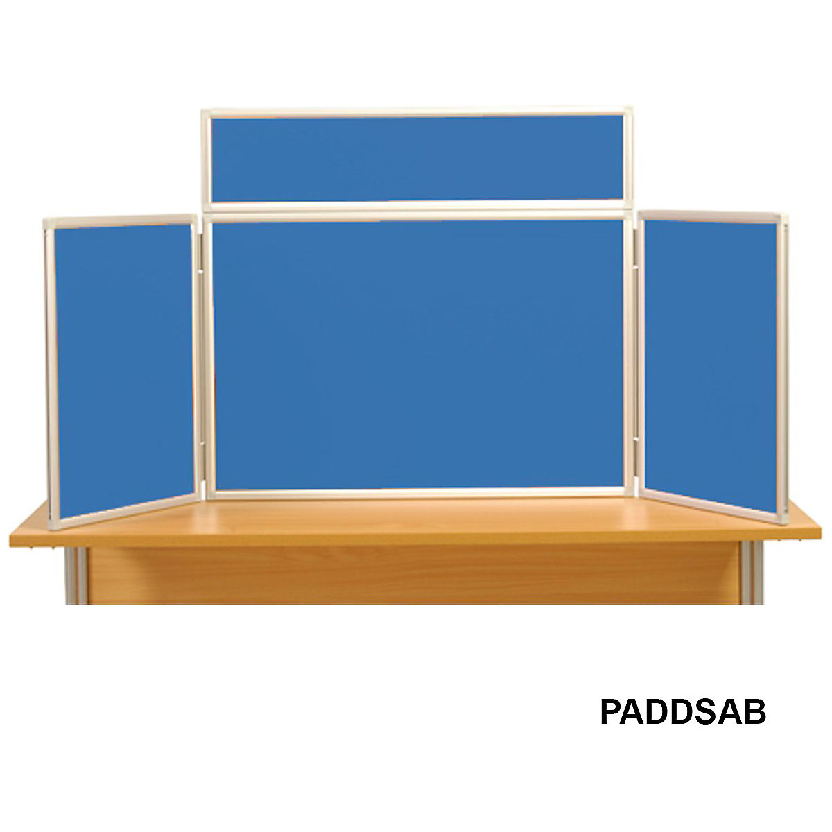 Desktop Display Stands | Aluminium Framed | 1200h x 2100w mm (Product illustration 7)-6