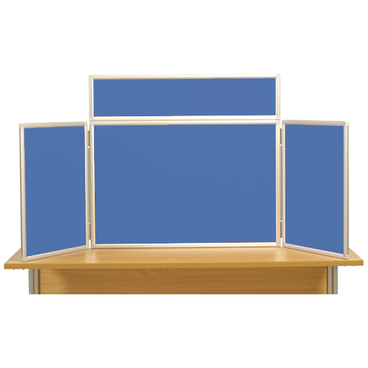 Desktop Display Stands | Aluminium Framed | 1200h x 2100w mm