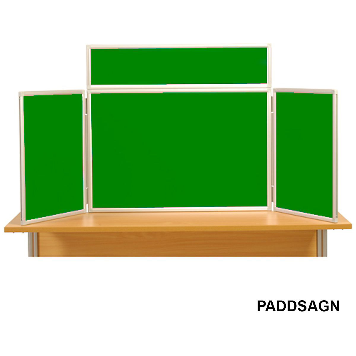 Desktop Display Stands | Aluminium Framed | 1200h x 2100w mm (Product illustration 5)-4