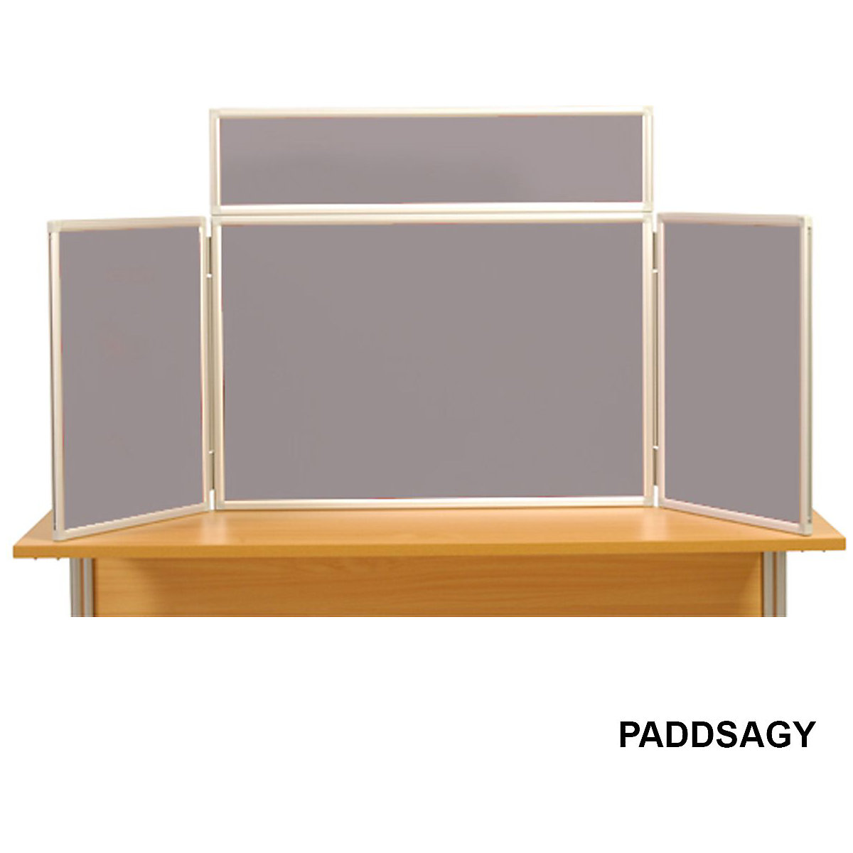 Desktop Display Stands | Aluminium Framed | 1200h x 2100w mm (Product illustration 4)-3