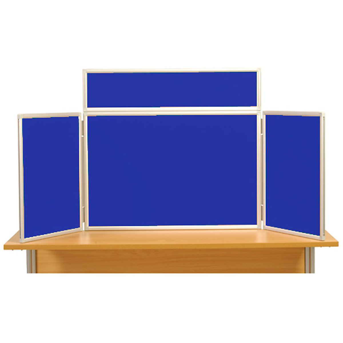 Desktop Display Stands | Aluminium Framed | 1200h x 2100w mm