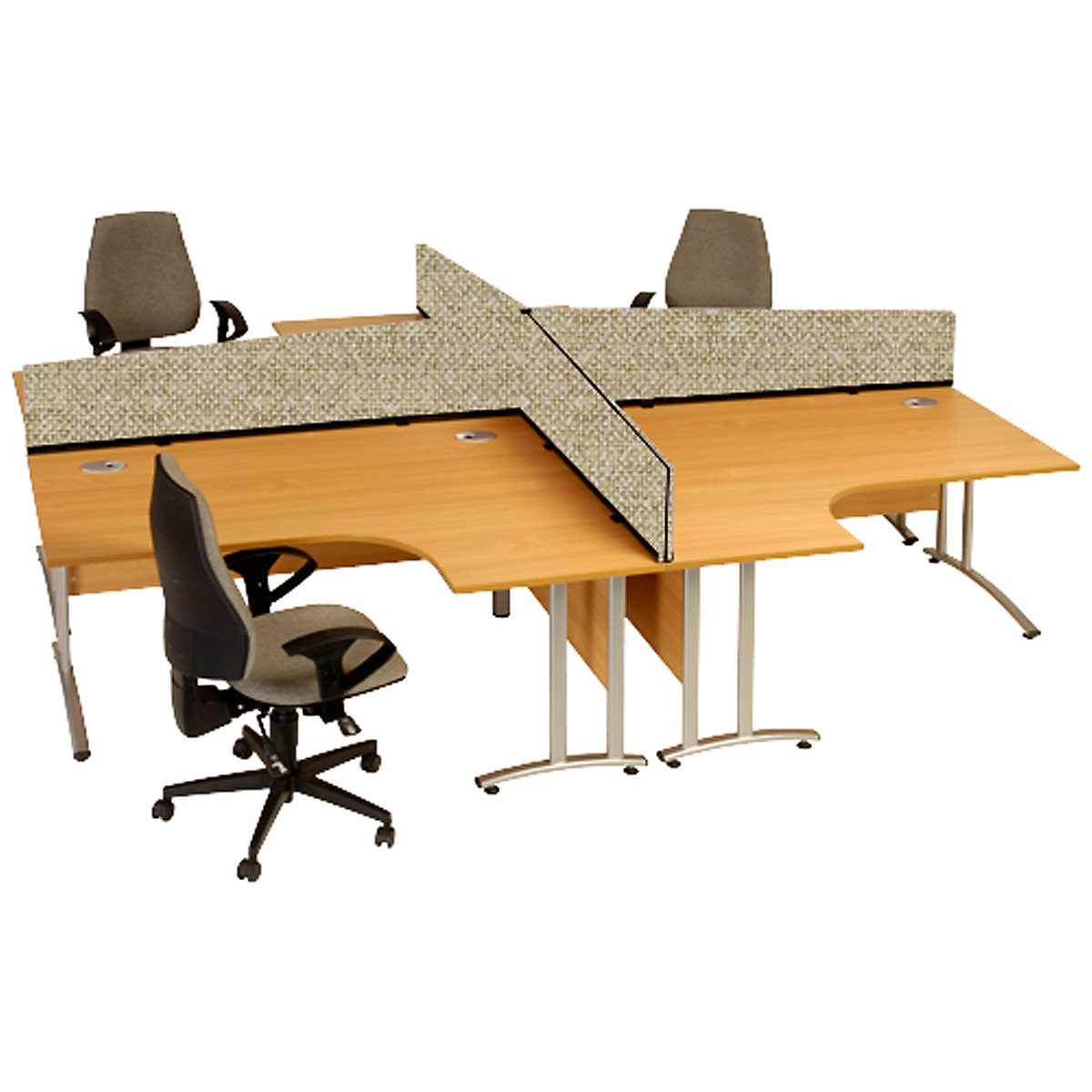 Desktop Partitions 300/390h x 1200w mm