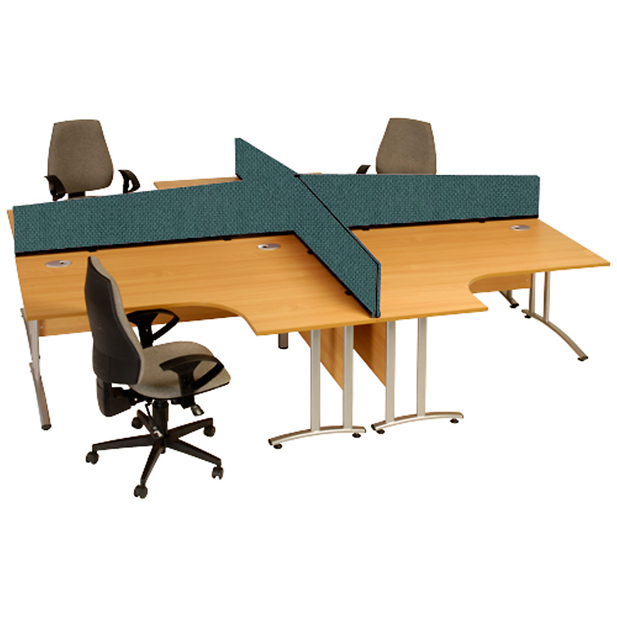 Desktop Partitions 300/390h x 1200w mm