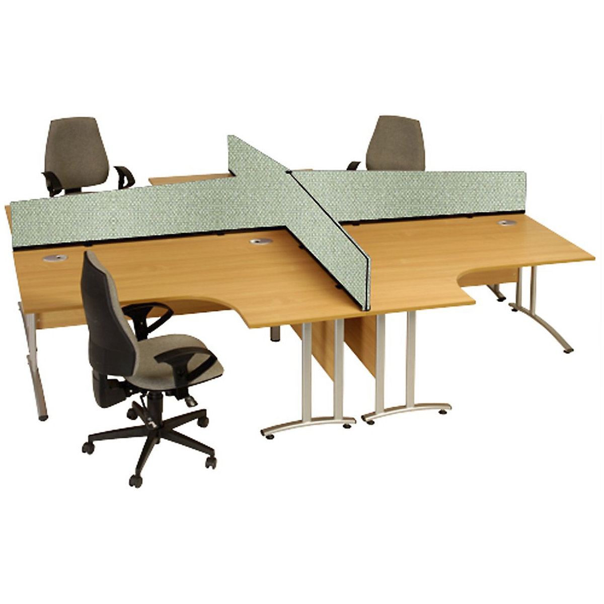 Desktop Partitions 300/390h x 1600w mm