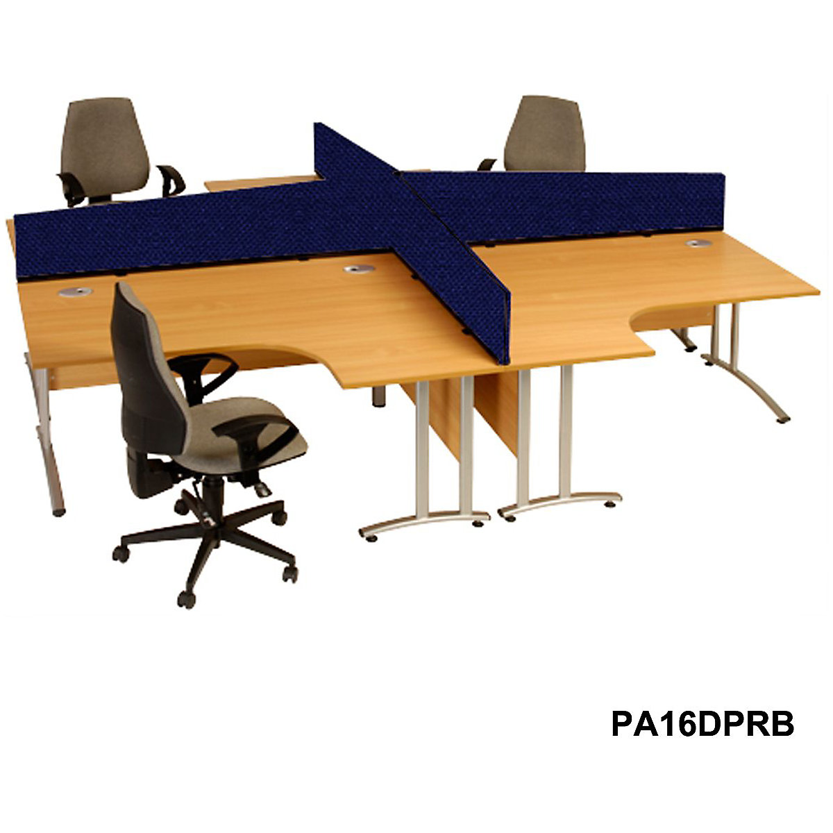 Desktop Partitions 300/390h x 1600w mm (Product illustration 6)-5
