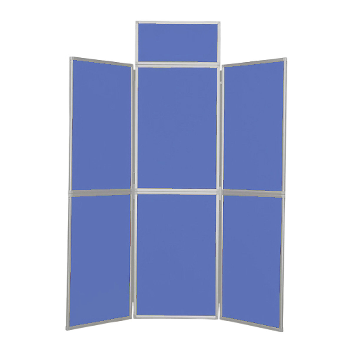 Folding Display Boards | 6 Panels | Aluminium Framed | 2100h x 1800w mm