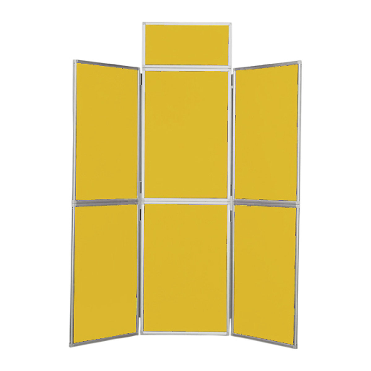 Folding Display Boards | 6 Panels | Aluminium Framed | 2100h x 1800w mm