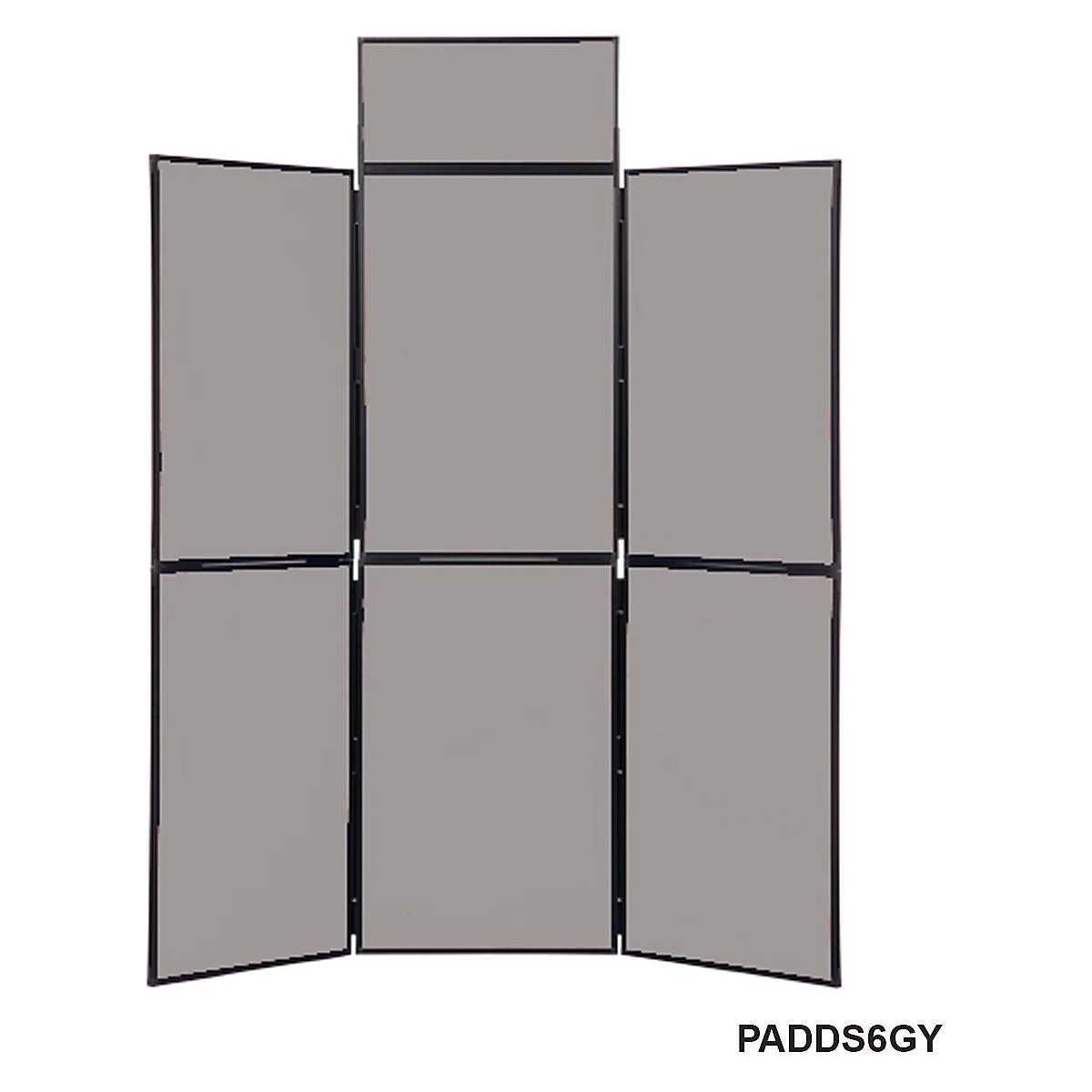 Folding Display Boards | 6 Panels | PVC | 2100h x 1800w mm (Product illustration 4)-3