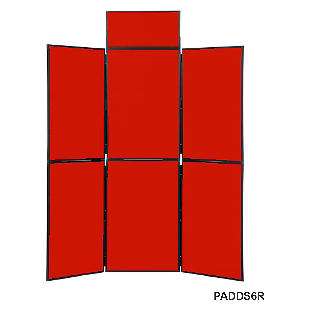 Folding Display Boards | 6 Panels | PVC | 2100h x 1800w mm (Product illustration 7)-6