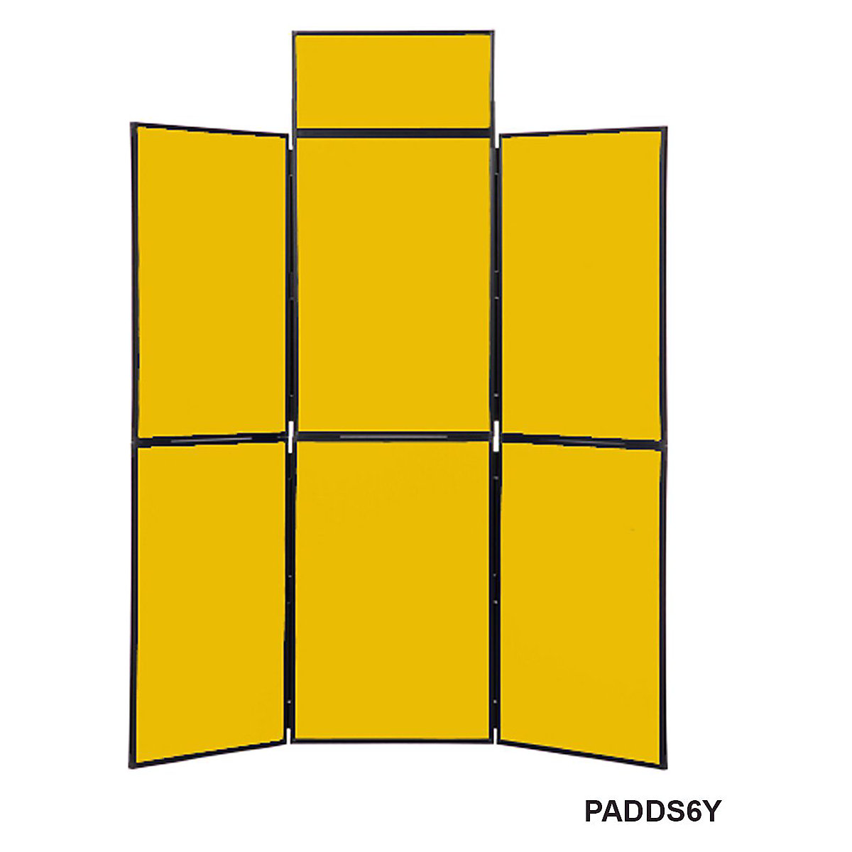 Folding Display Boards | 6 Panels | PVC | 2100h x 1800w mm (Product illustration 10)-9