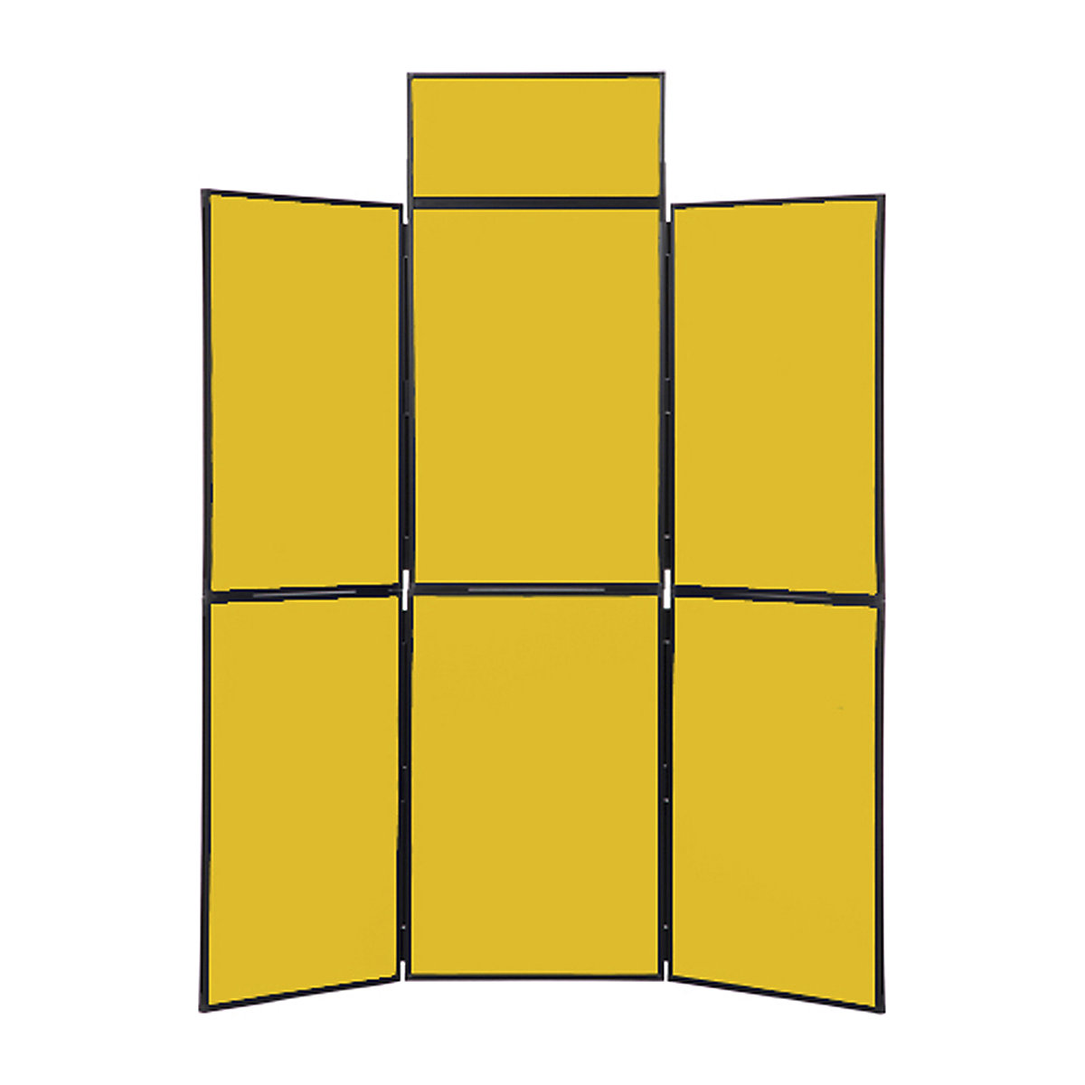 Folding Display Boards | 6 Panels | PVC | 2100h x 1800w mm