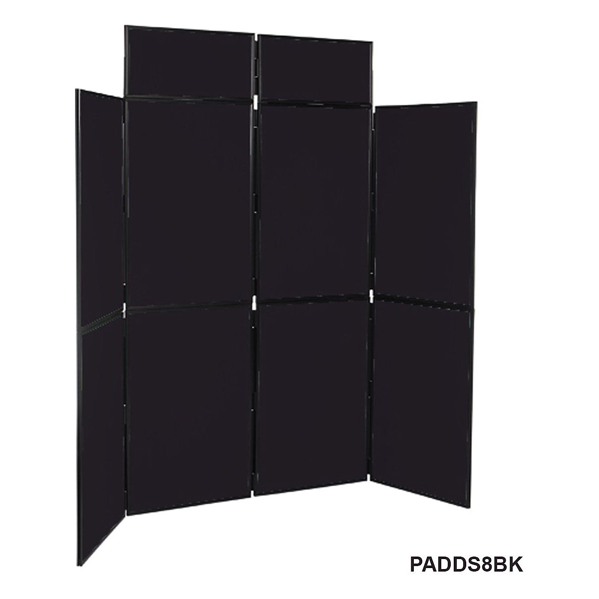 Folding Display Boards | 8 Panels | PVC | 2100h x 2400w mm (Product illustration 5)-4