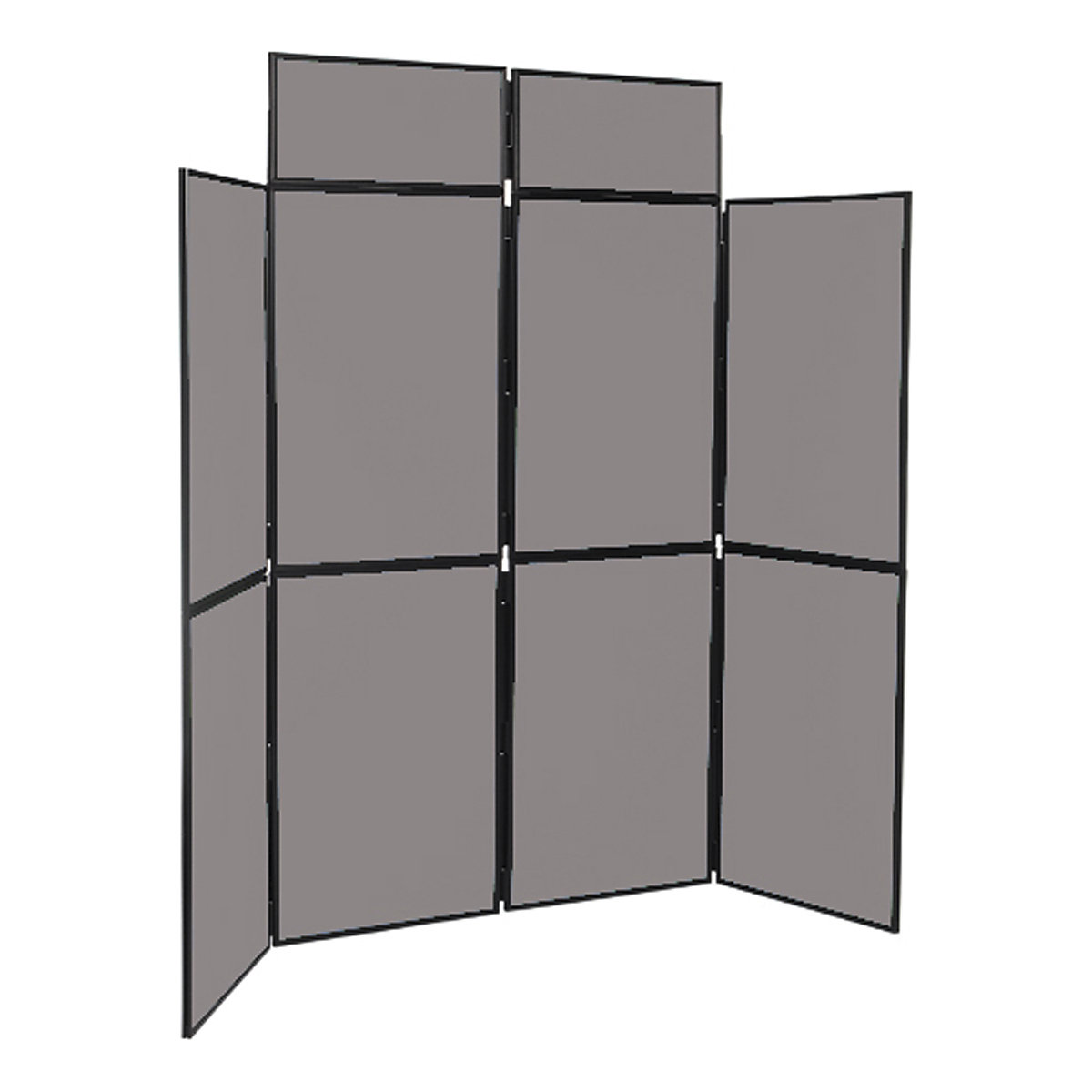 Folding Display Boards | 8 Panels | PVC | 2100h x 2400w mm