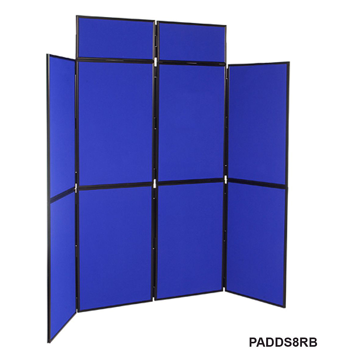 Folding Display Boards | 8 Panels | PVC | 2100h x 2400w mm (Product illustration 3)-2