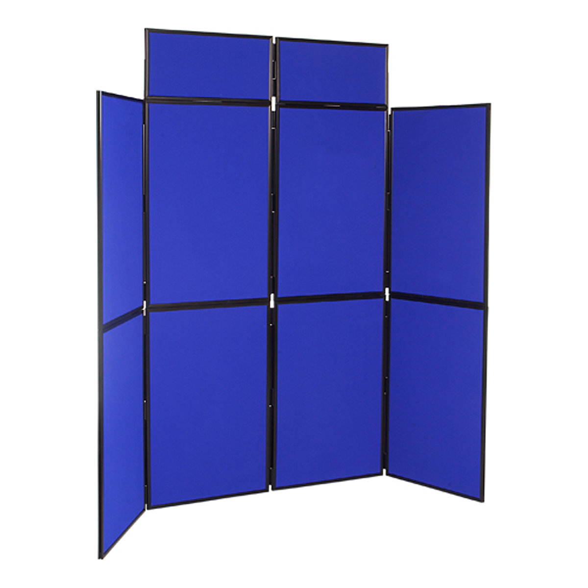 Folding Display Boards | 8 Panels | PVC | 2100h x 2400w mm (Product illustration 2)-1