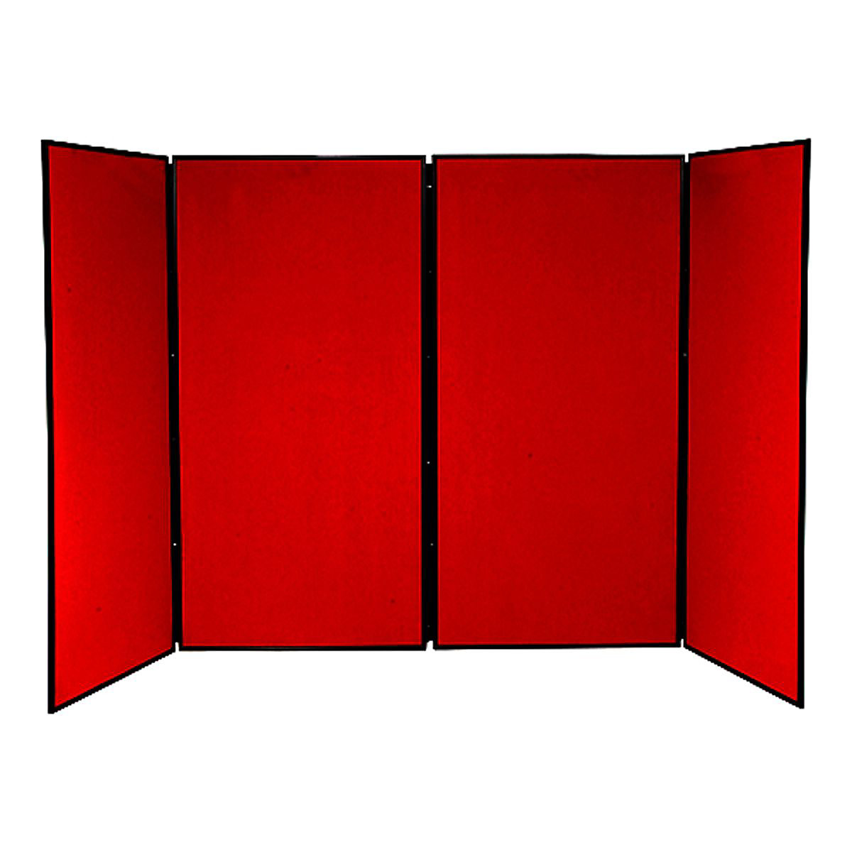 Large Display Boards | 4 Panels | PVC | 1800h x 3600w mm, Large Display Boards | 4 Panels | PVC | 1800h x 3600w mm, Large Display Board | 4 Panels | PVC | 1800h x 3600w mm | Red-1