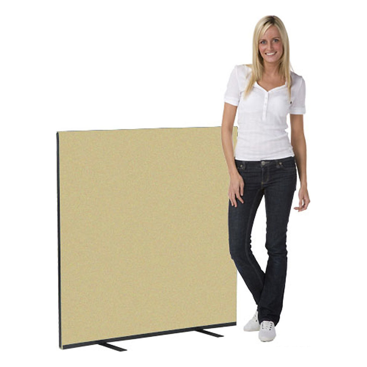 Standard Office Screens | 1200h x 1200w mm | Woolmix Fabric