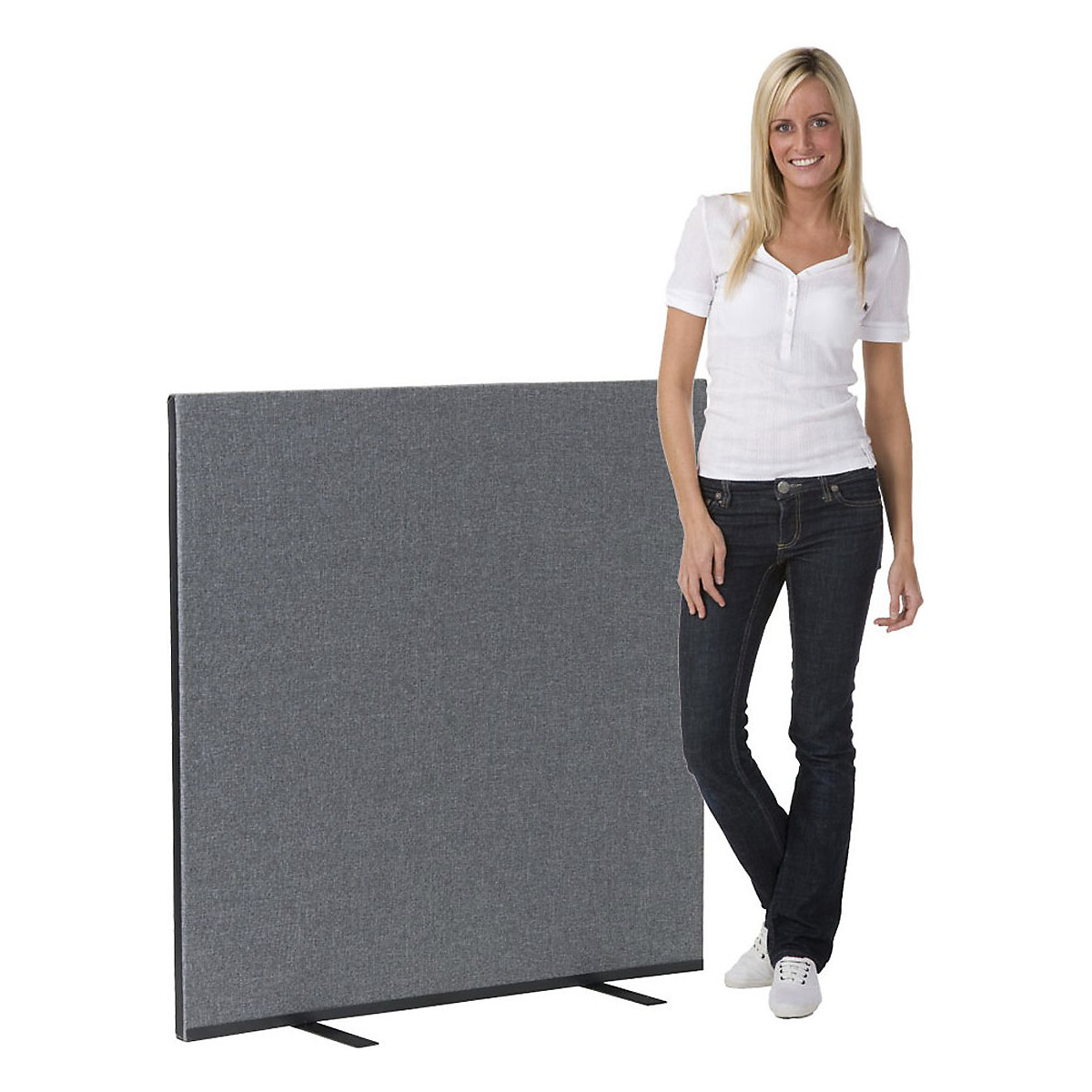 Standard Office Screens | 1200h x 1200w mm | Woolmix Fabric