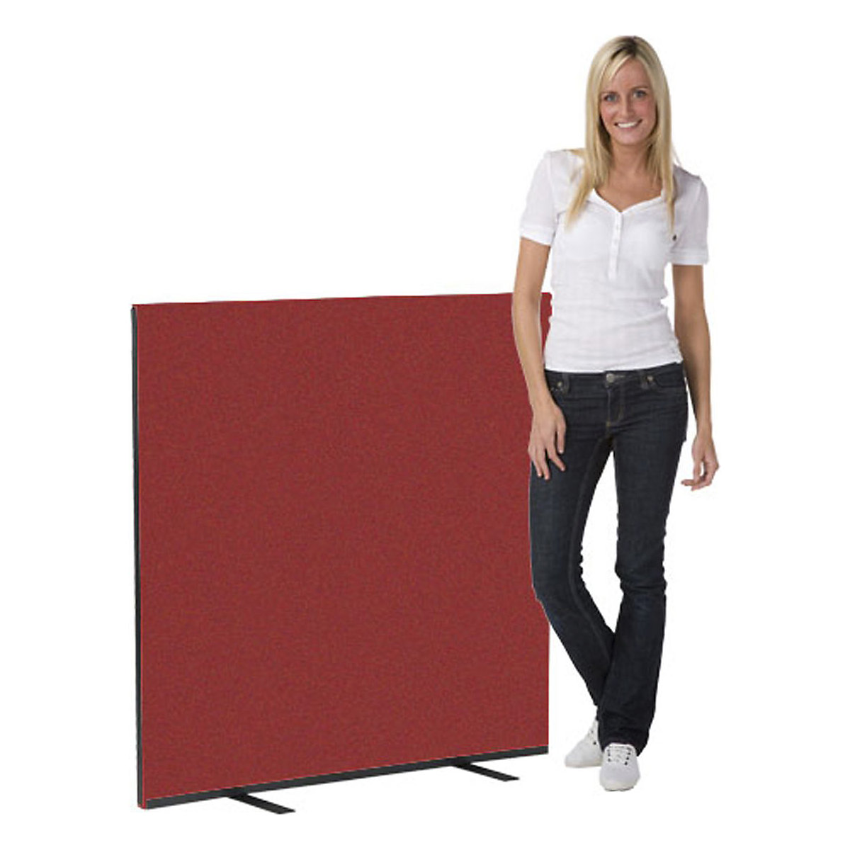 Standard Office Screens | 1200h x 1200w mm | Woolmix Fabric