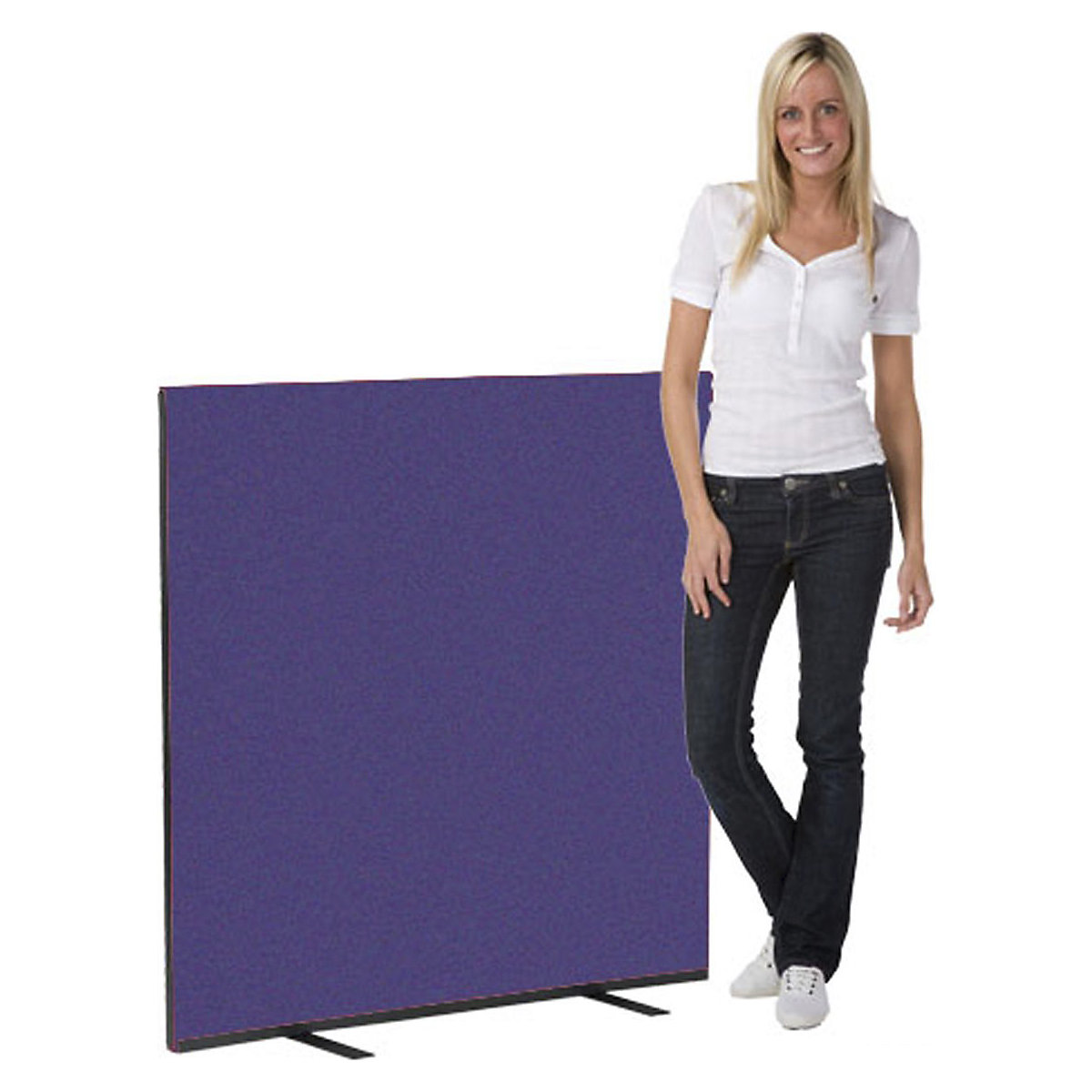 Standard Office Screens | 1200h x 1200w mm | Woolmix Fabric