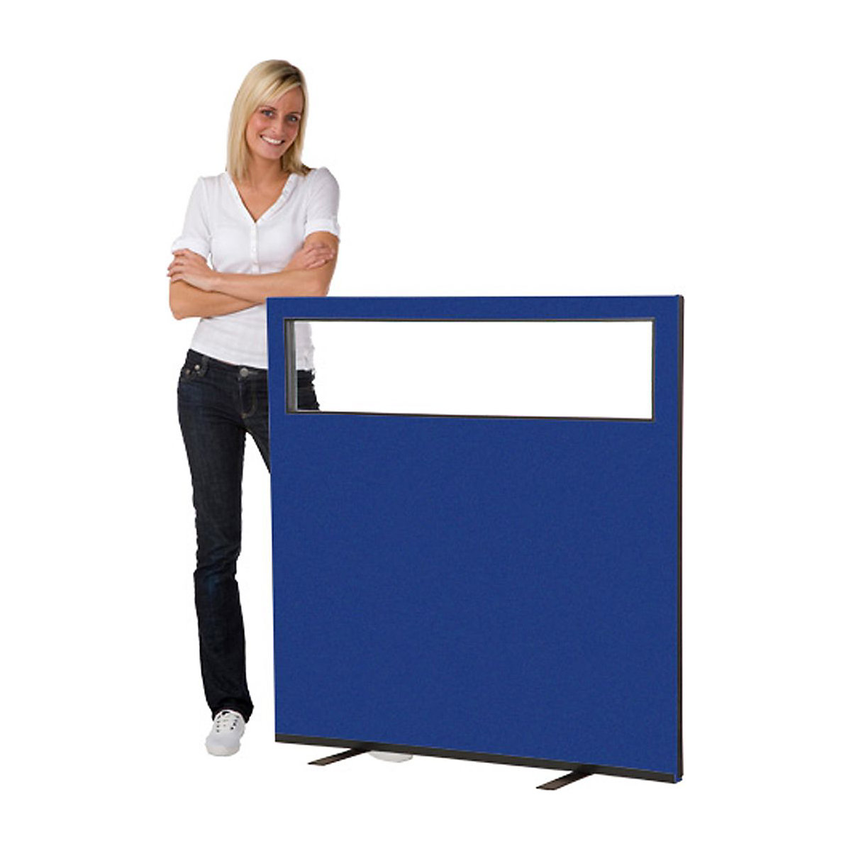 Vision Office Screens | 1200h x 1200w mm | Woolmix Fabric